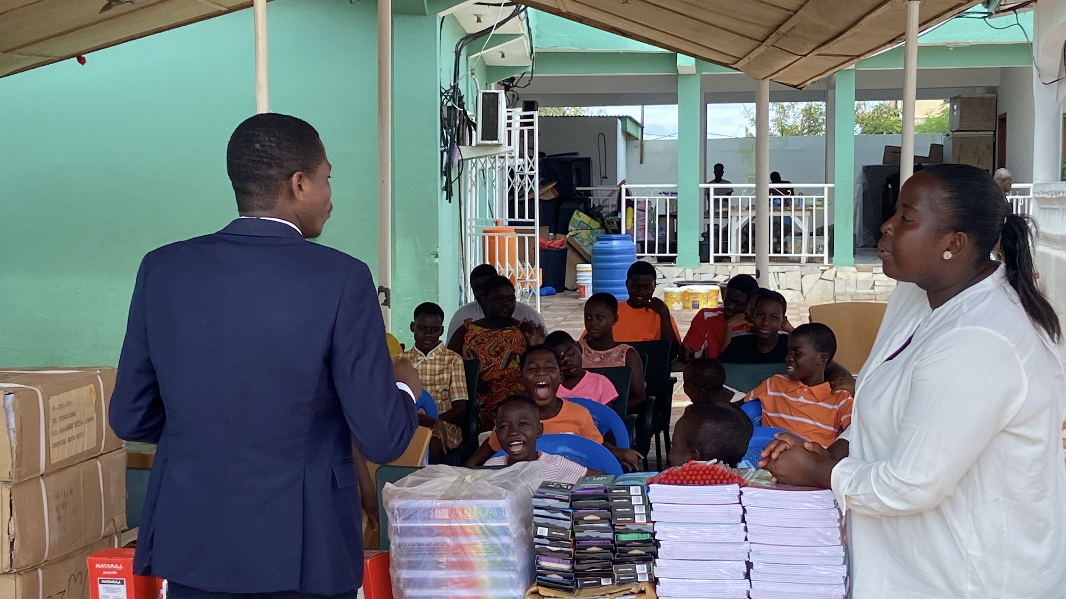 A moment during an outreach visit